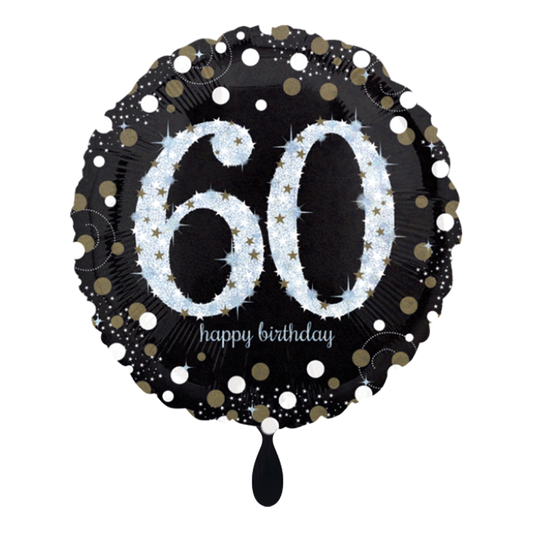 Vorschau: 1 Ballon - Sparkling Birthday 60