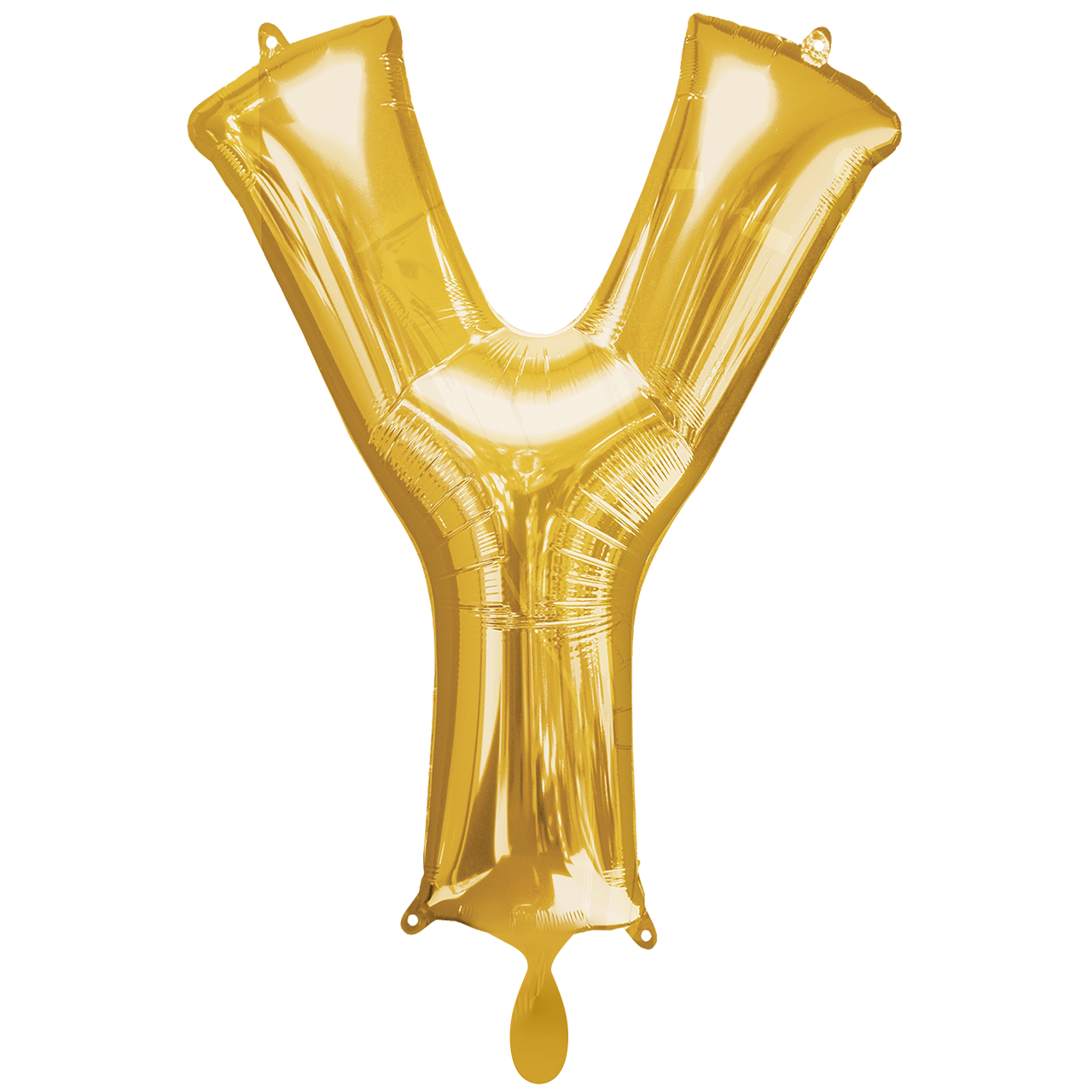 Vorschau: 1 Ballon XXL - Buchstabe Y - Gold