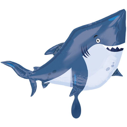Vorschau: 1 Ballon XXL - Ocean Buddies Shark