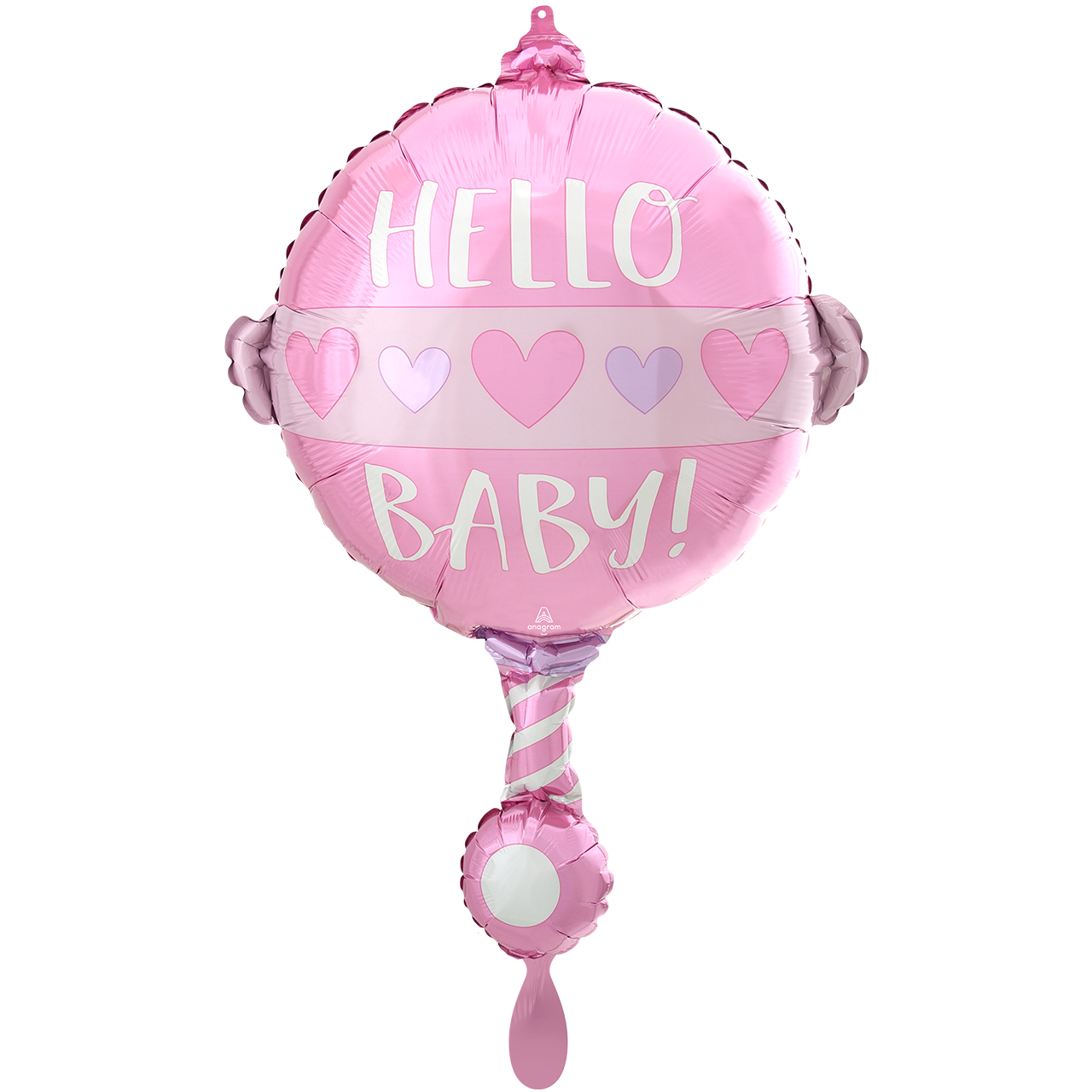 Vorschau: 1 Ballon - Baby Girl Rattle