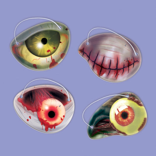 12 zombie paper eye patches