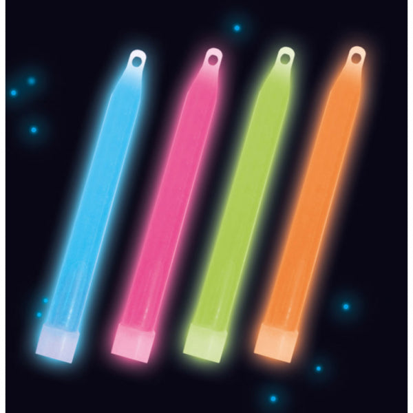 4 glow stick trailers with ribbon sorted plastic
