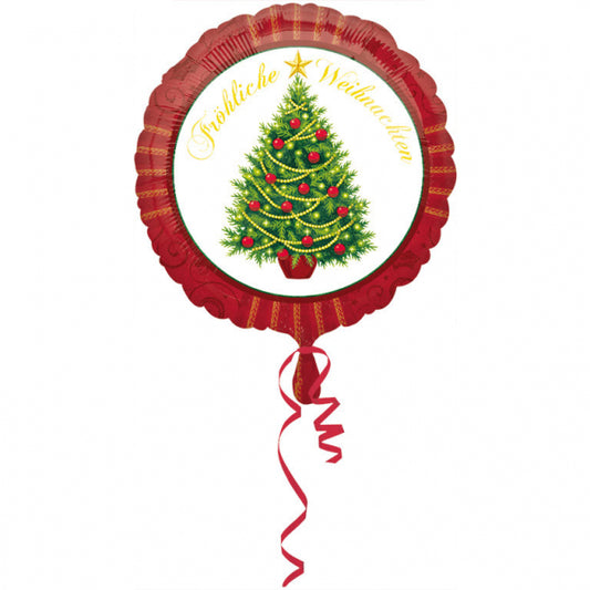Merry Christmas foil balloon