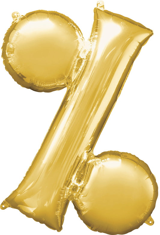 % Gold symbol
