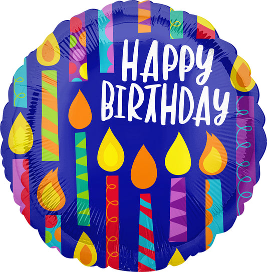 Happy birthday candles