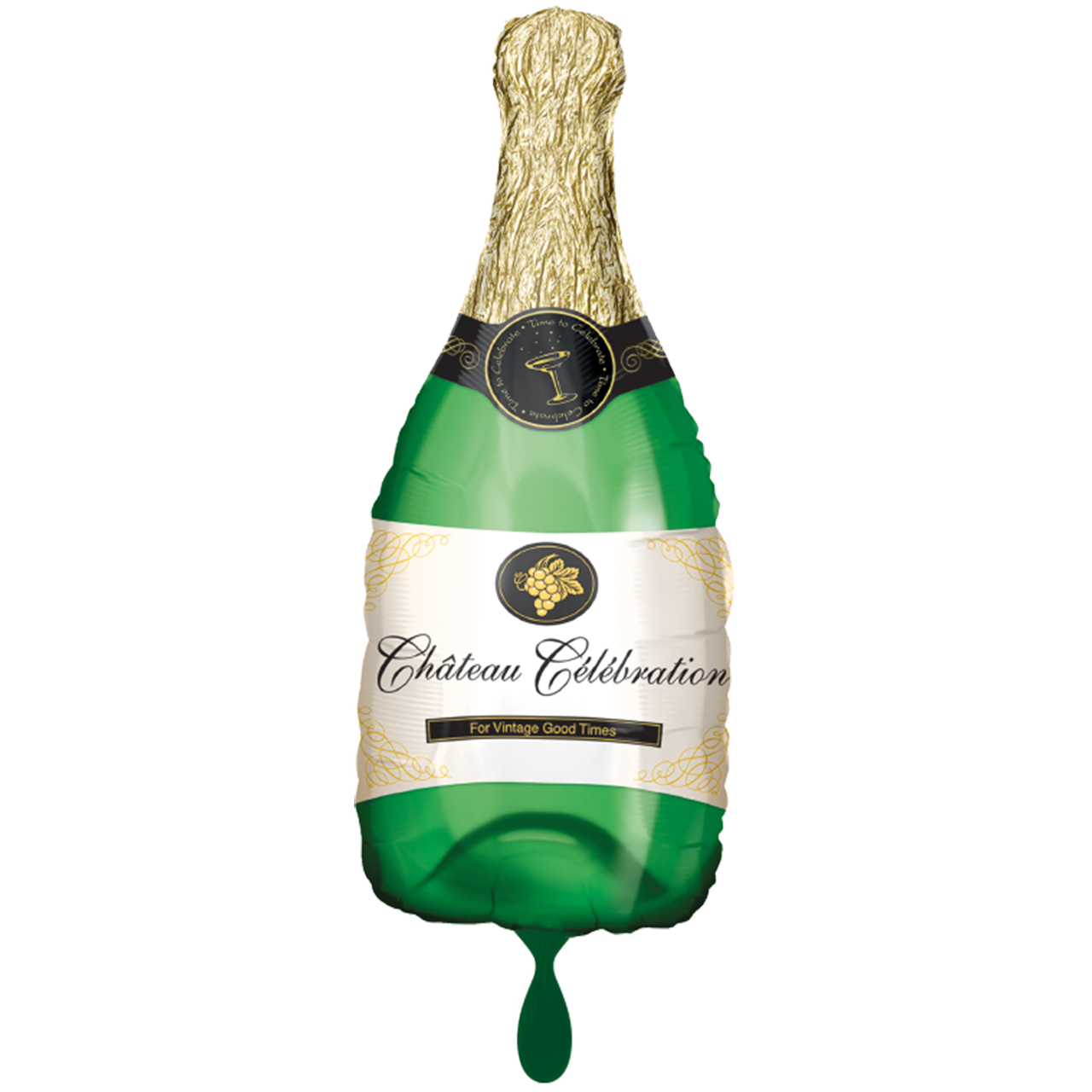 Vorschau: 1 Ballon XXL - Champagne Bottle