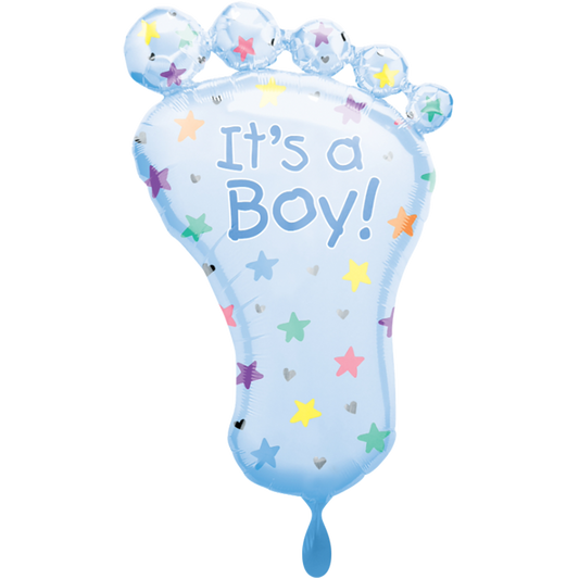 Vorschau: 1 Ballon XXL - It´s a Boy Foot