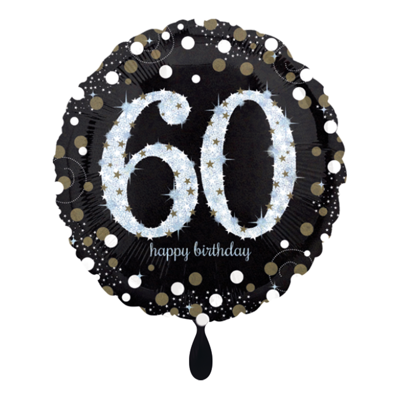 Vorschau: 1 Ballon - Sparkling Birthday 60
