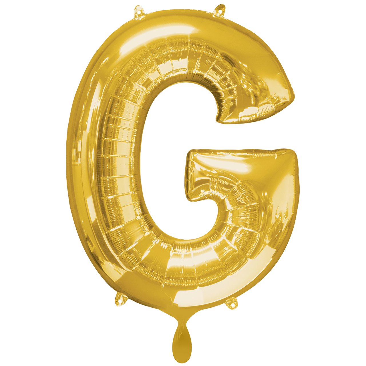 Vorschau: 1 Ballon XXL - Buchstabe G - Gold