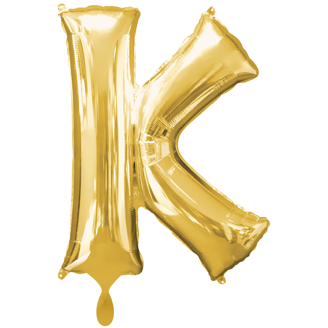 Vorschau: 1 Ballon XXL - Buchstabe K - Gold