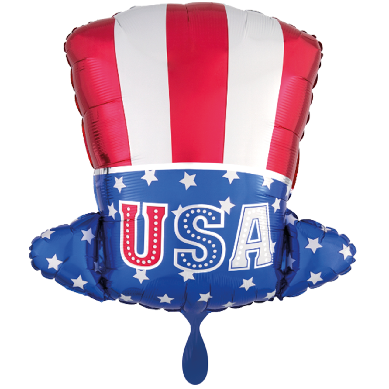 Vorschau: 1 Ballon - Uncle Sam Top Hat