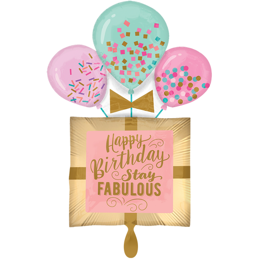 Vorschau: 1 Ballon XXL - Fabulous Birthday Gift