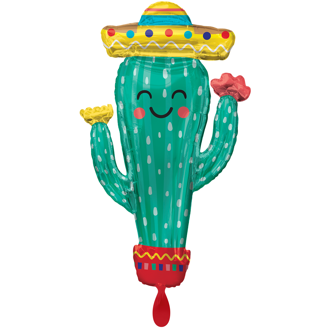 Vorschau: 1 Ballon XXL - Fiesta Cactus