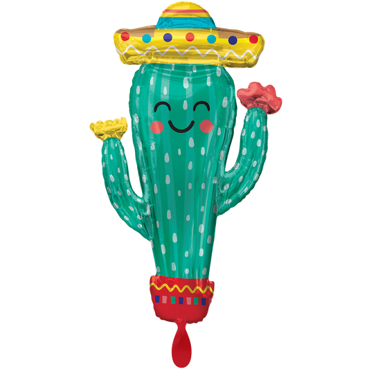Vorschau: 1 Ballon XXL - Fiesta Cactus