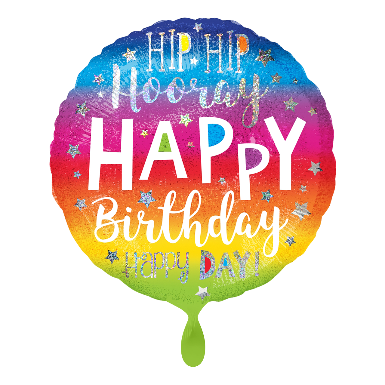 Vorschau: 1 Ballon - Hip Hip Hooray Birthday