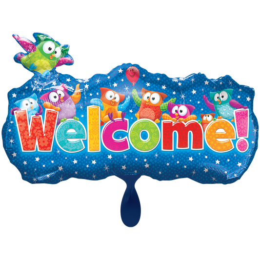 Vorschau: 1 Ballon XXL - Trend Welcome Banner