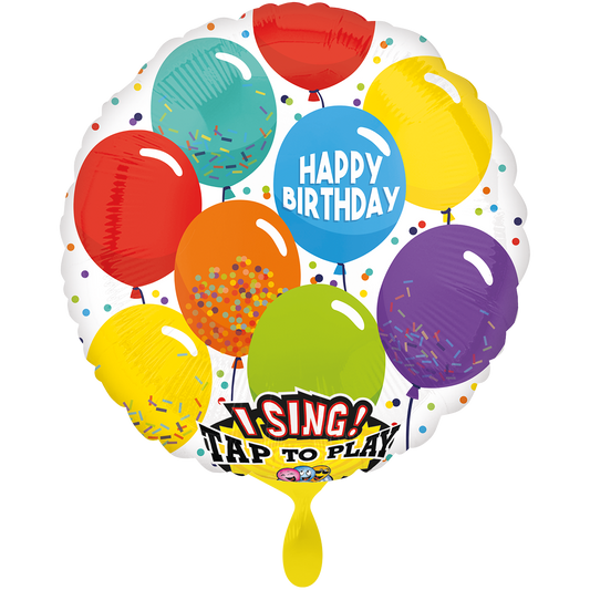 Vorschau: 1 Musikballon - Birthday Celebration