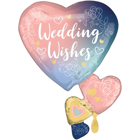 Vorschau: 1 Ballon XXL - Twilight Lace Wedding